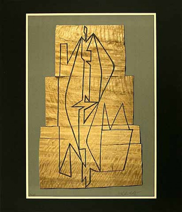 Victor Vasarely – Gordes Nives, 1971 – Litografía