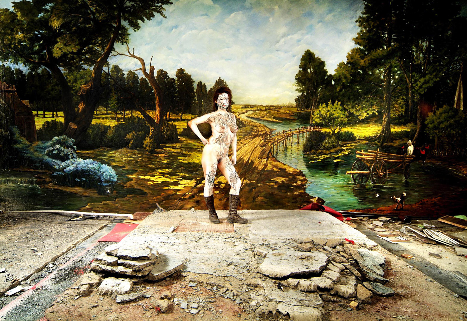 Huang Yan – Landscape, 2005 – Lambda print