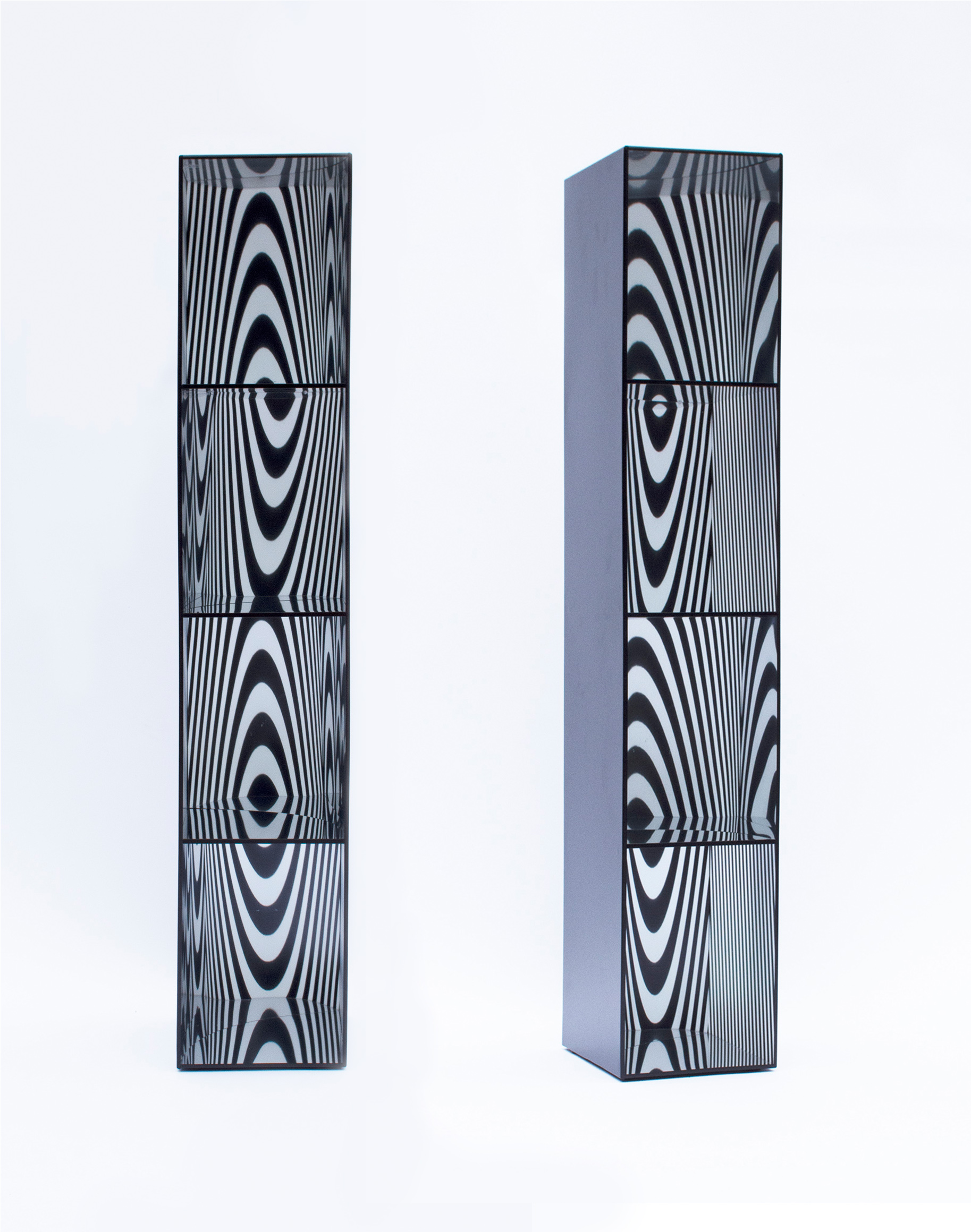 Julio Le Parc – Formes Virtuelles Par Déplacement, 2017 – Mischtechnik