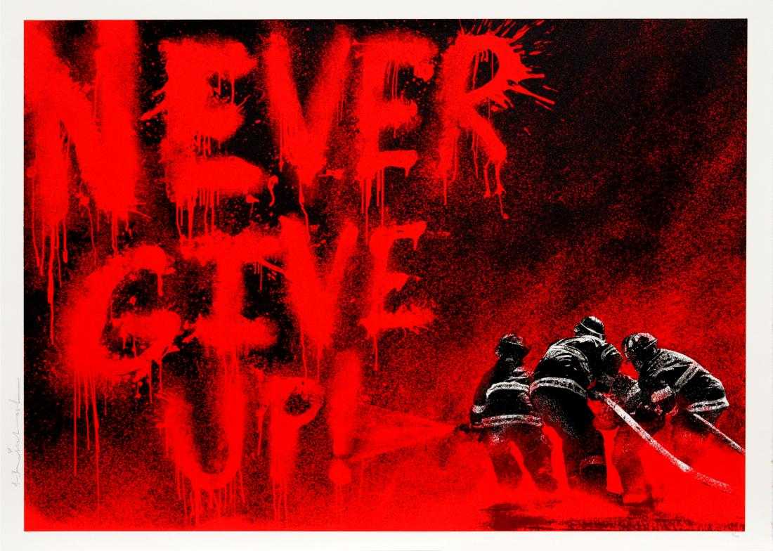 Mr. Brainwash – Superheroes (red), 2018 – Sérigraphie