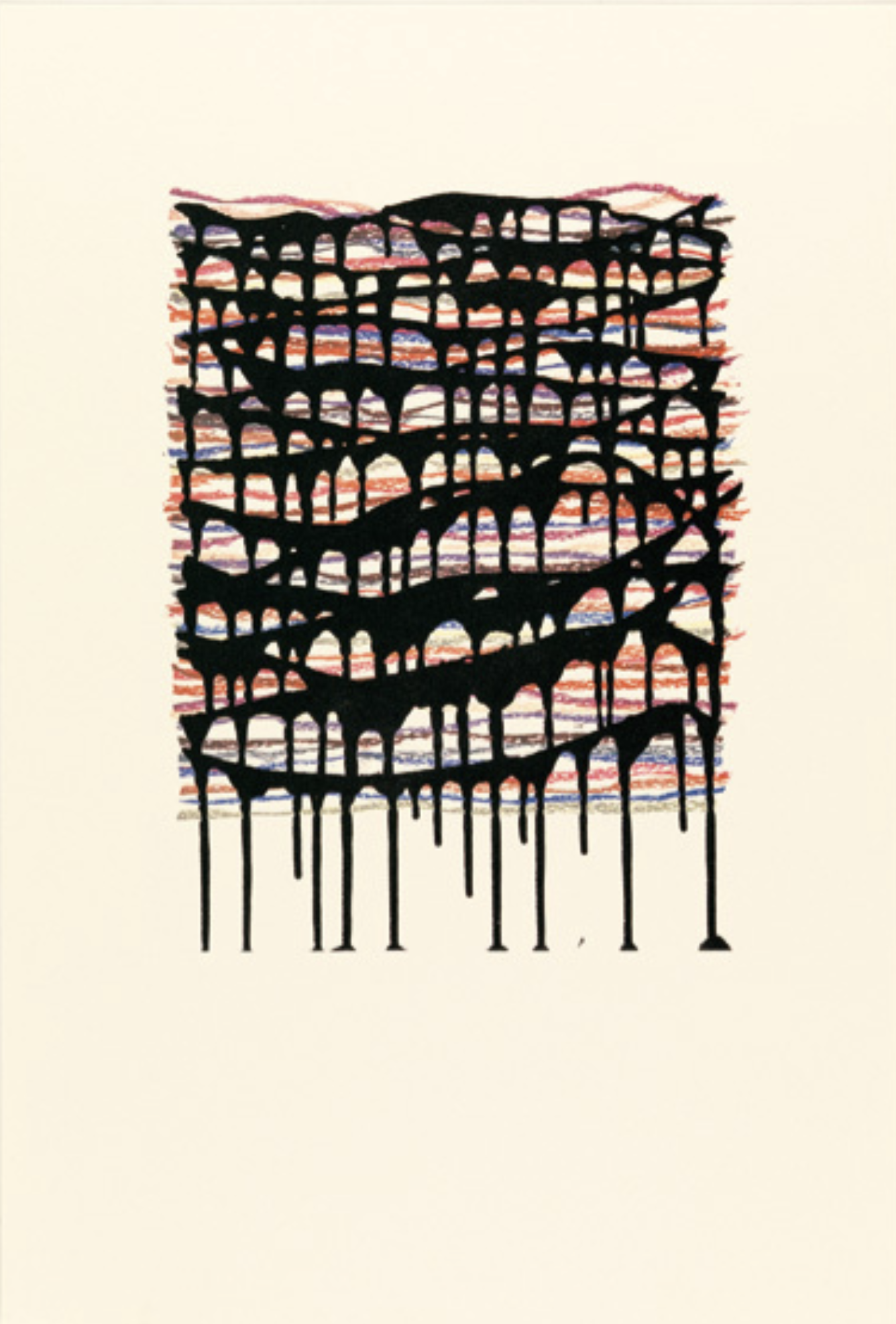 León Ferrari – Mod. 5, 2009 – Lithografie