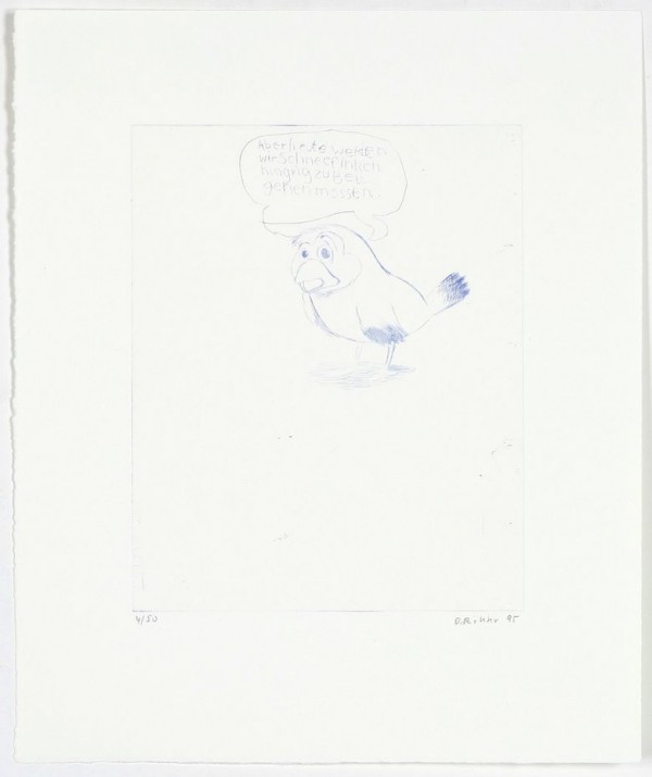 Daniel Richter – Little Doggy, 1995 – Kaltnadel