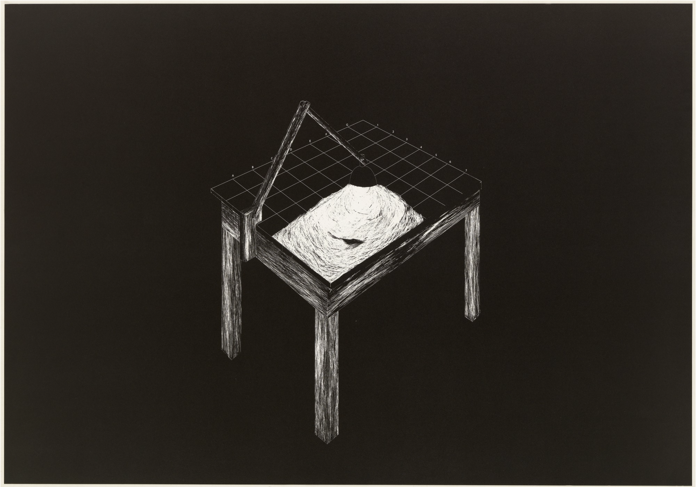 André Komatsu – Desapropriaçâo 1, 2011 – Litografía