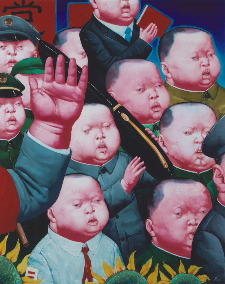 Yin Kun – Chinese Fairytale - Ceremony 3, 2013 – Oleo sobre lienzo