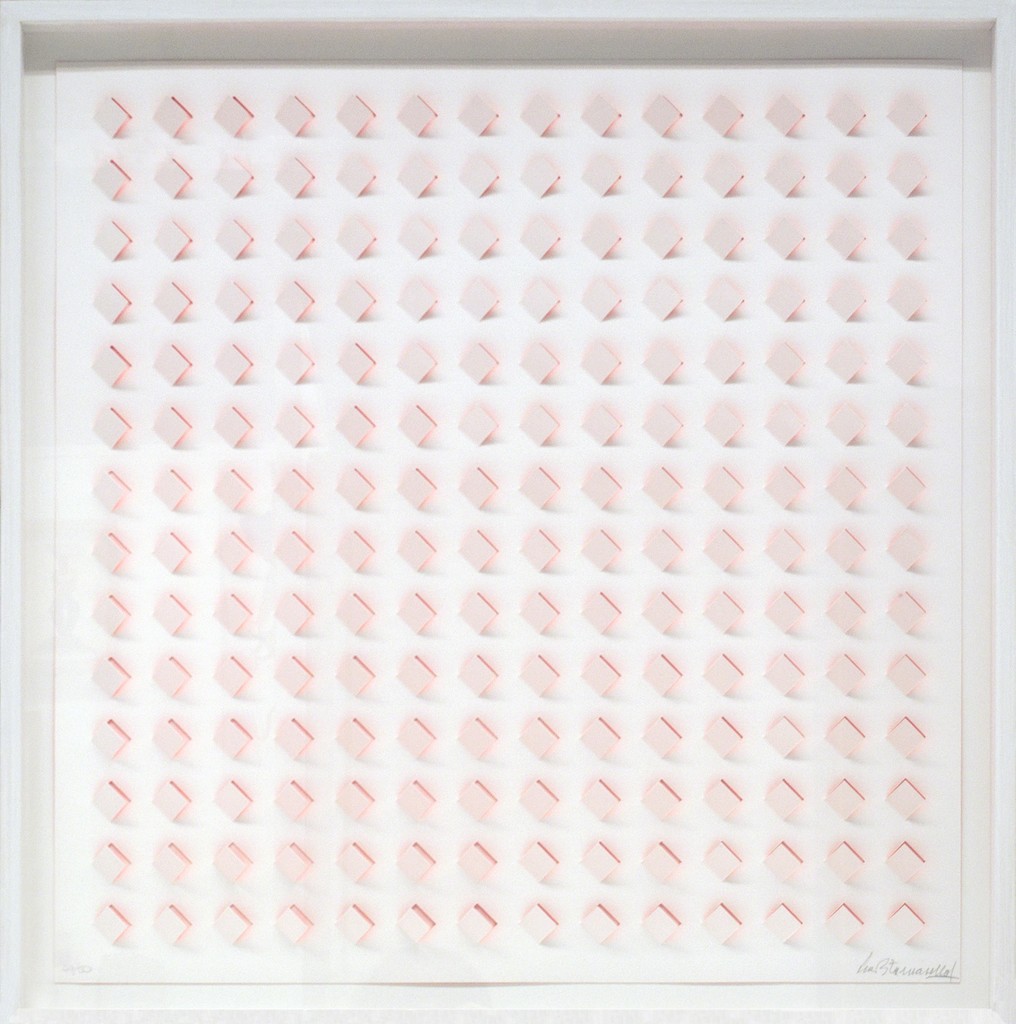 Luis Tomasello – S/T 3 - Rosa, 2013 – Lithographie