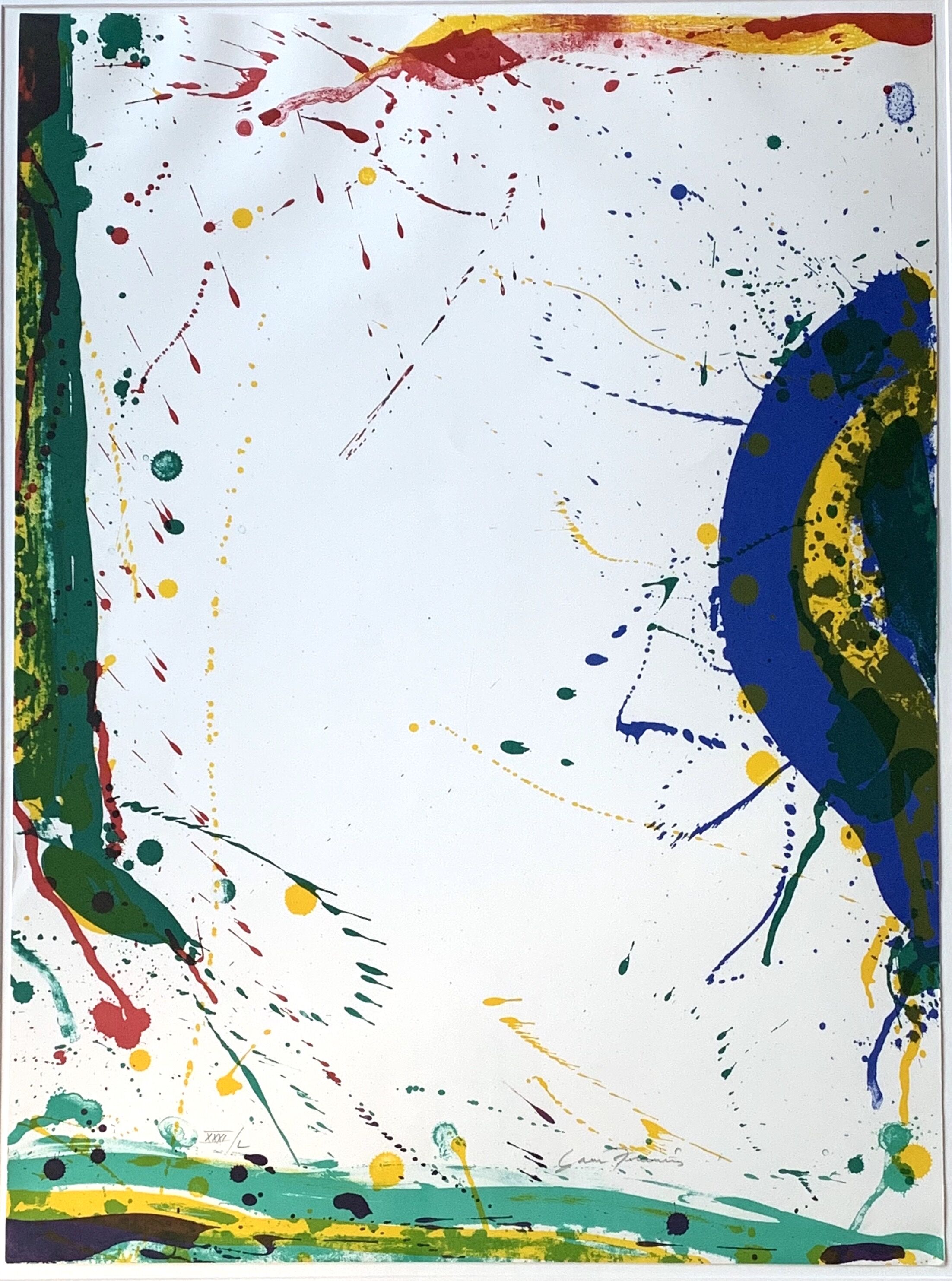 Sam Francis – Untitled (SF-315), 1986 – Litografía