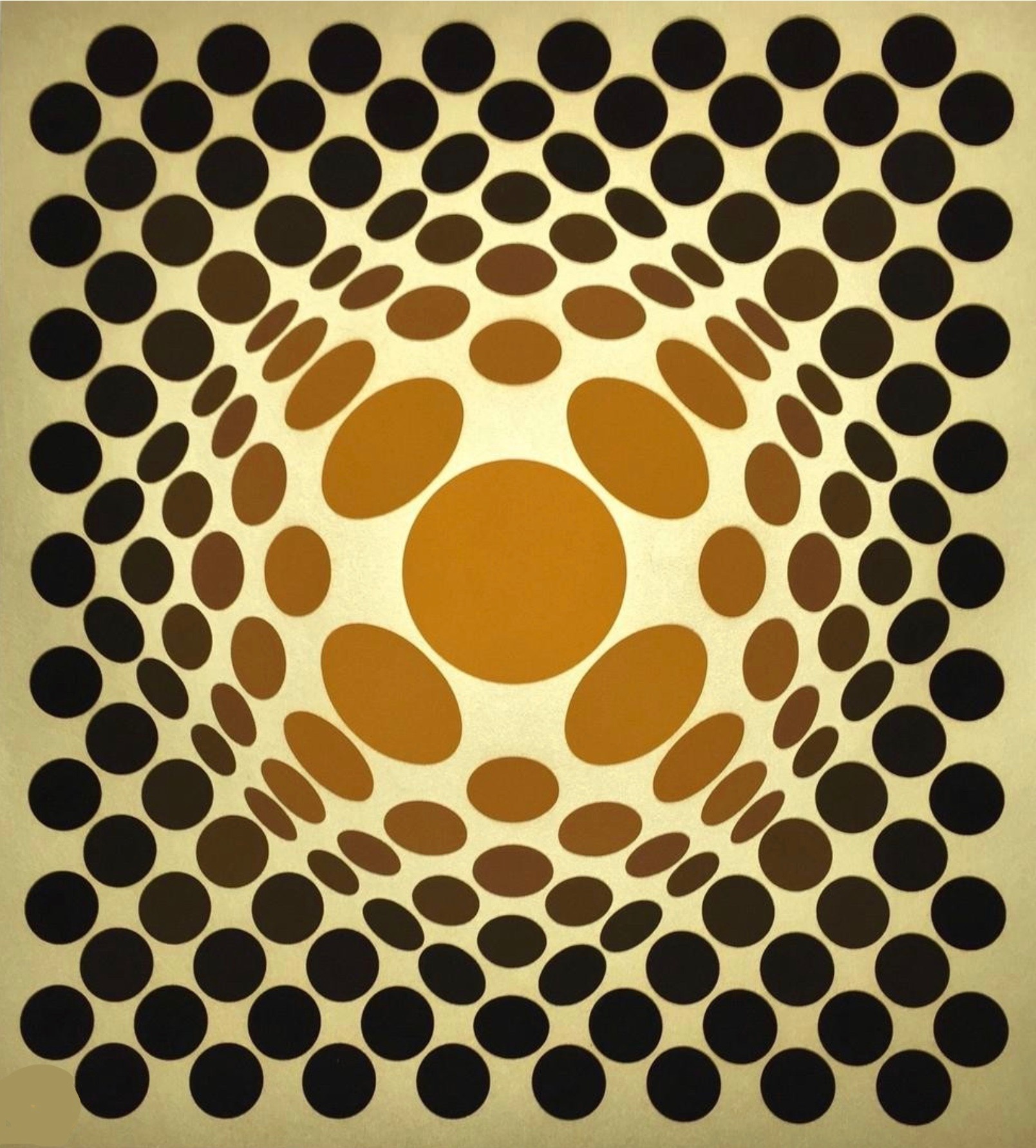 Victor Vasarely – Tewek, 1978 – Zeefdruk