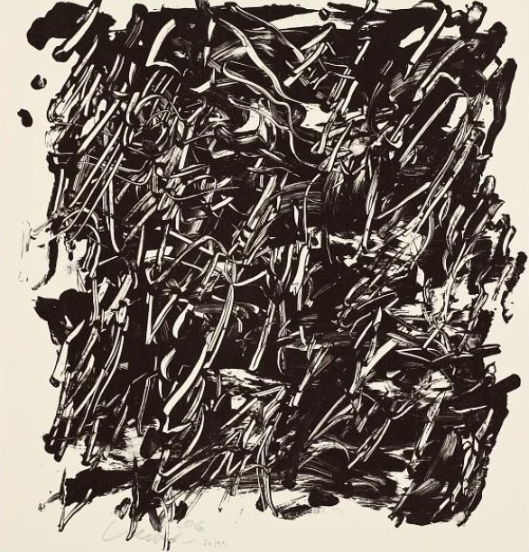 Gunther Uecker – Hiob Seite 25 – Silkscreen