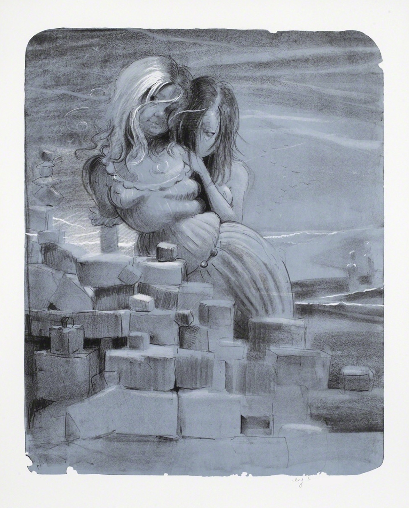 Lisa Yuskavage – Forces, 2007 – Lithographie