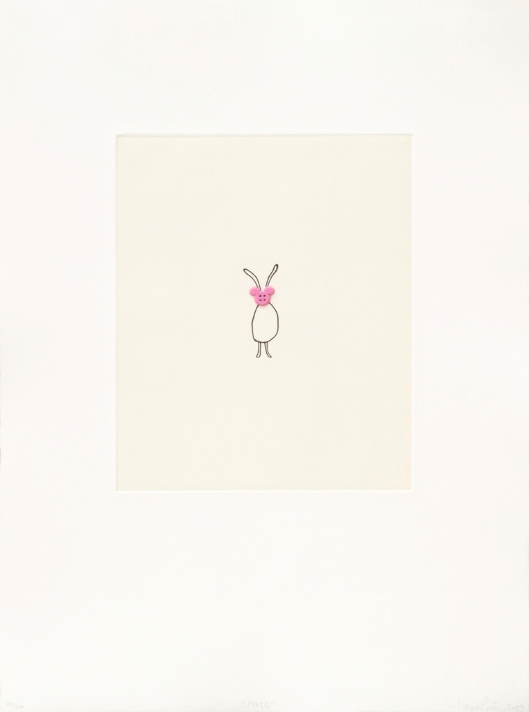 Liliana Porter – Mask, 2019 – Gravure