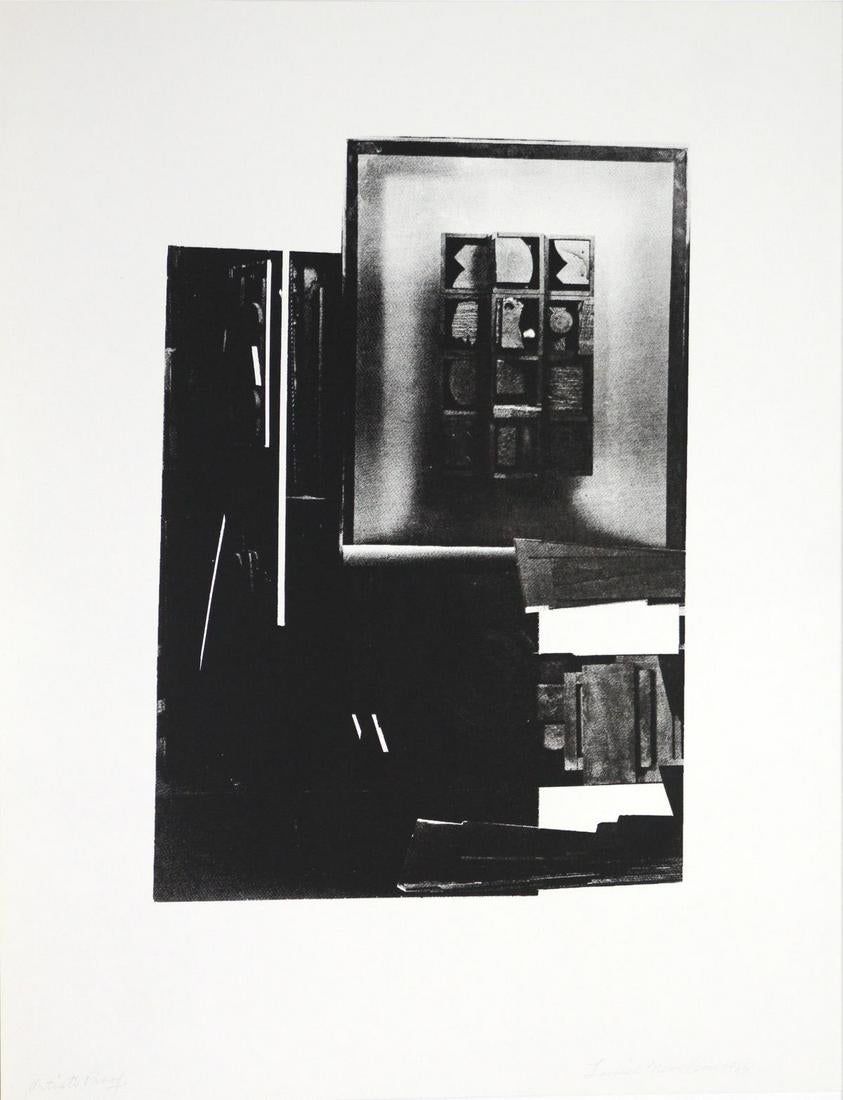 Louise Nevelson – Dark song, 1966 – Sérigraphie