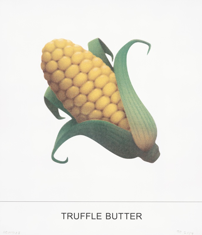 John Baldessari – Truffle butter, 2017 – Screen-print