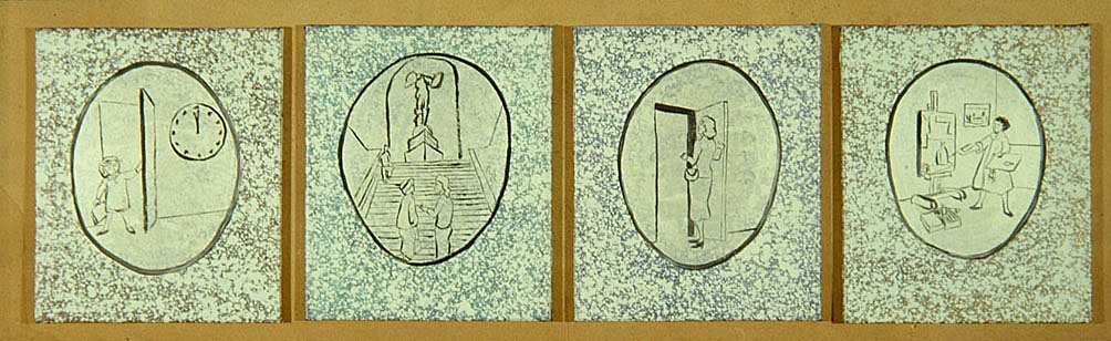 Robin Winters – Famous International Women Artists (x4), 1984 – Acrílico Sobre Lienzo