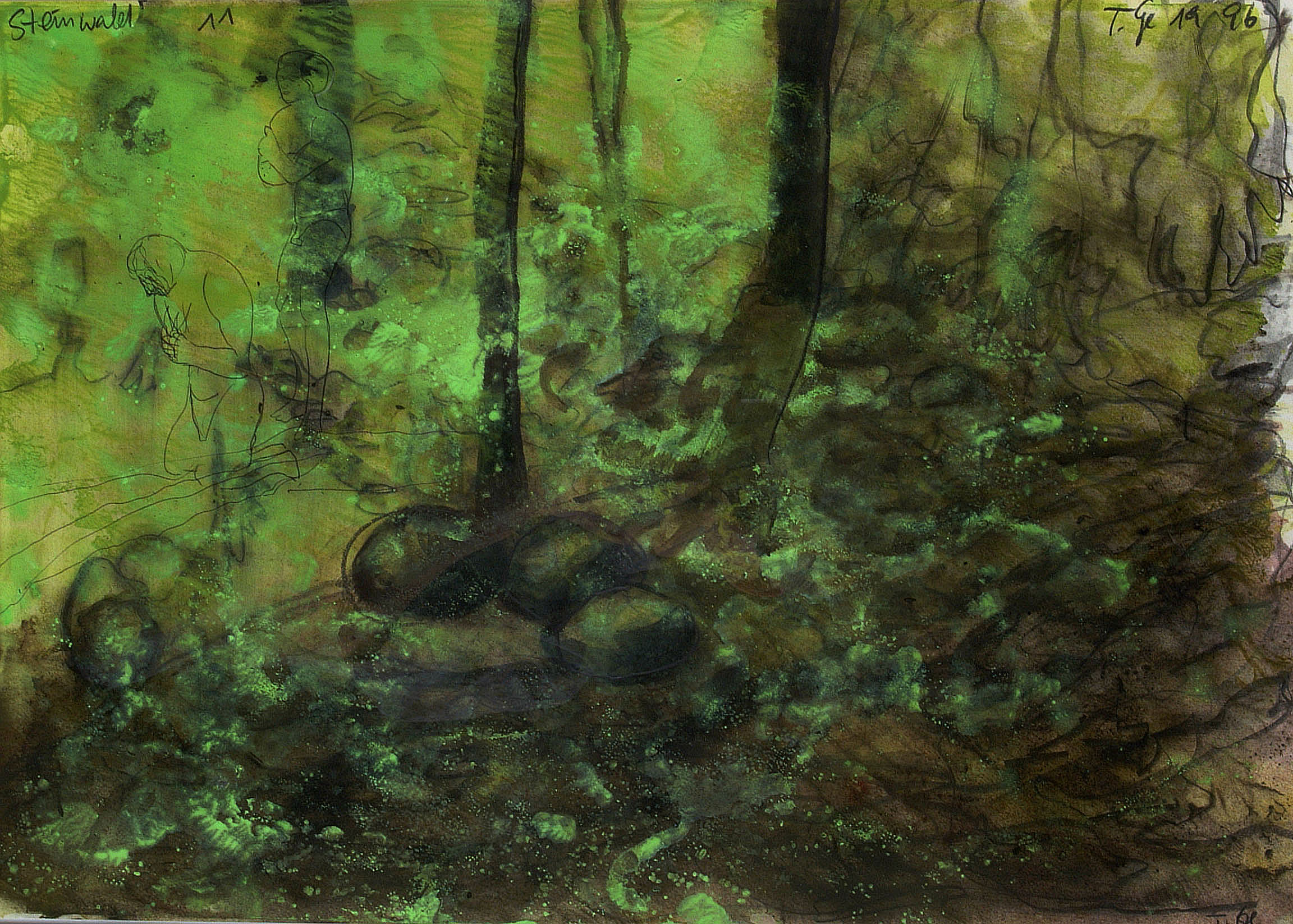 Lange, Thomas | Steinwald 11, 1996 — available on Composition Gallery