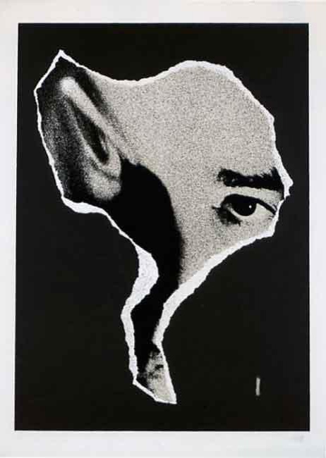 Antonio Saura – Moi, Planche 1, 1976 – Serigraph