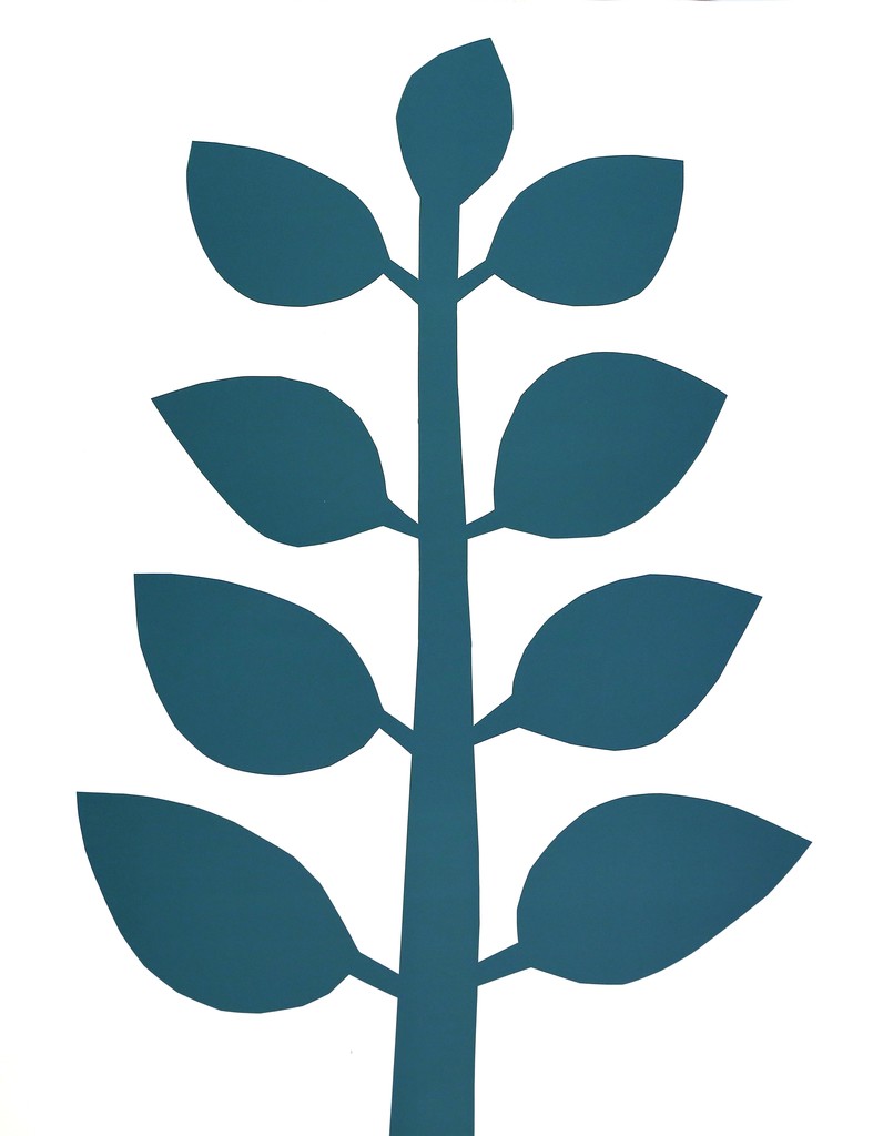 Antonio Ballester Moreno – Árbol verde, 2017 – Litografía