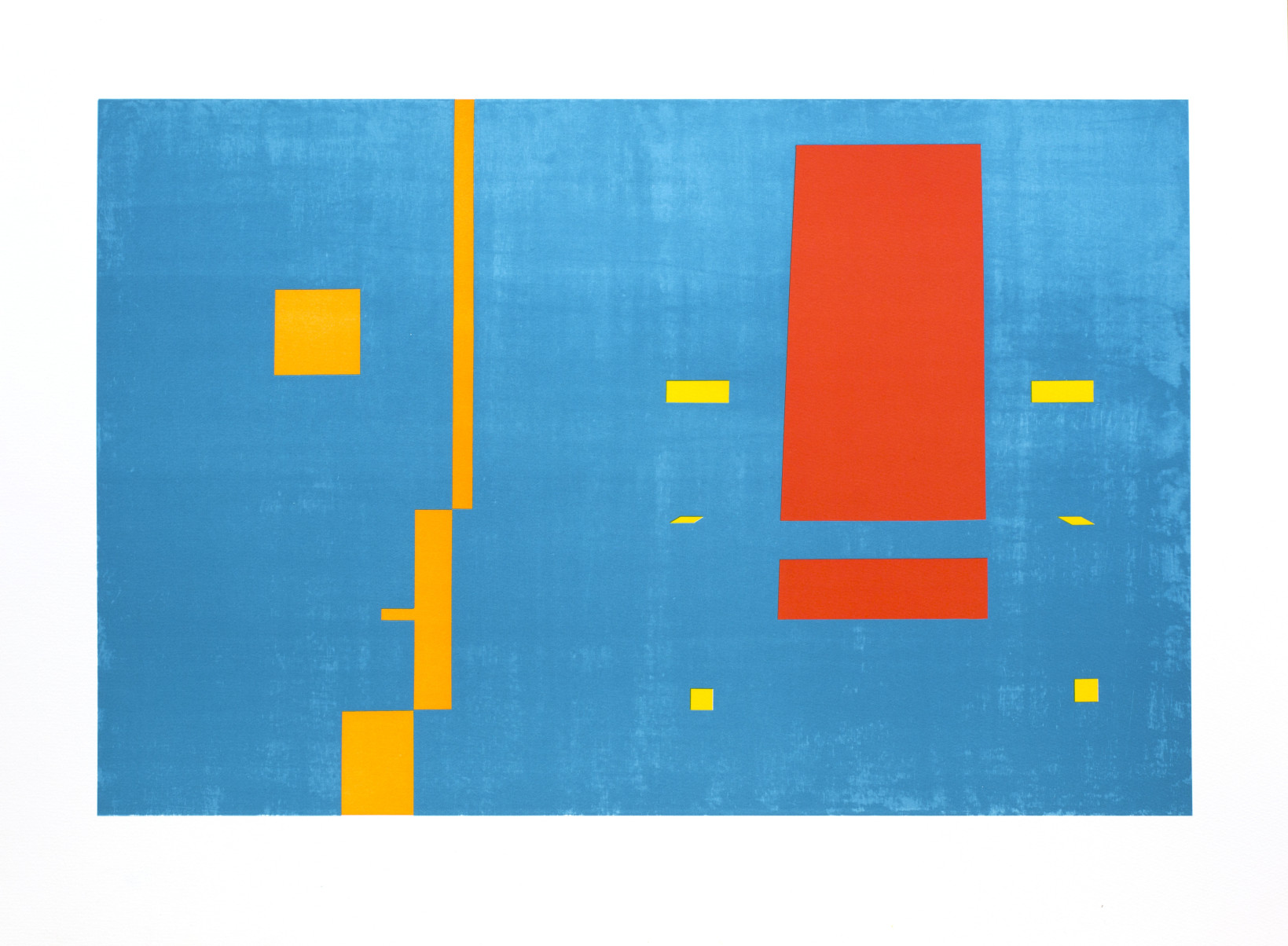 David Diao – Without title, 2019 – Lithograph