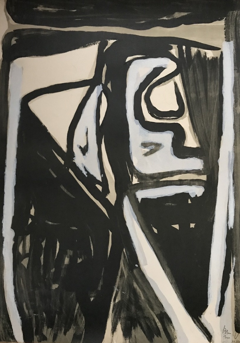 Bram Van Velde – Déchirure, 1977 – Lithograph