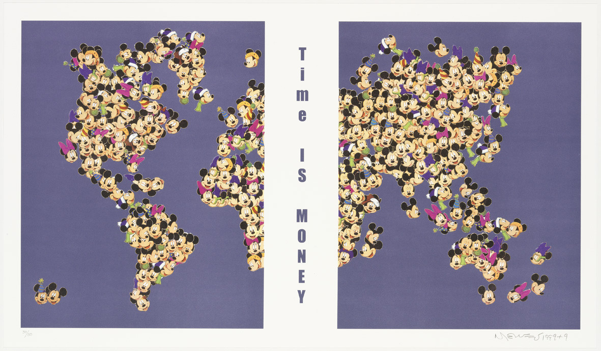 Nelson Leirner – Time is money, 2008 – Lithographie