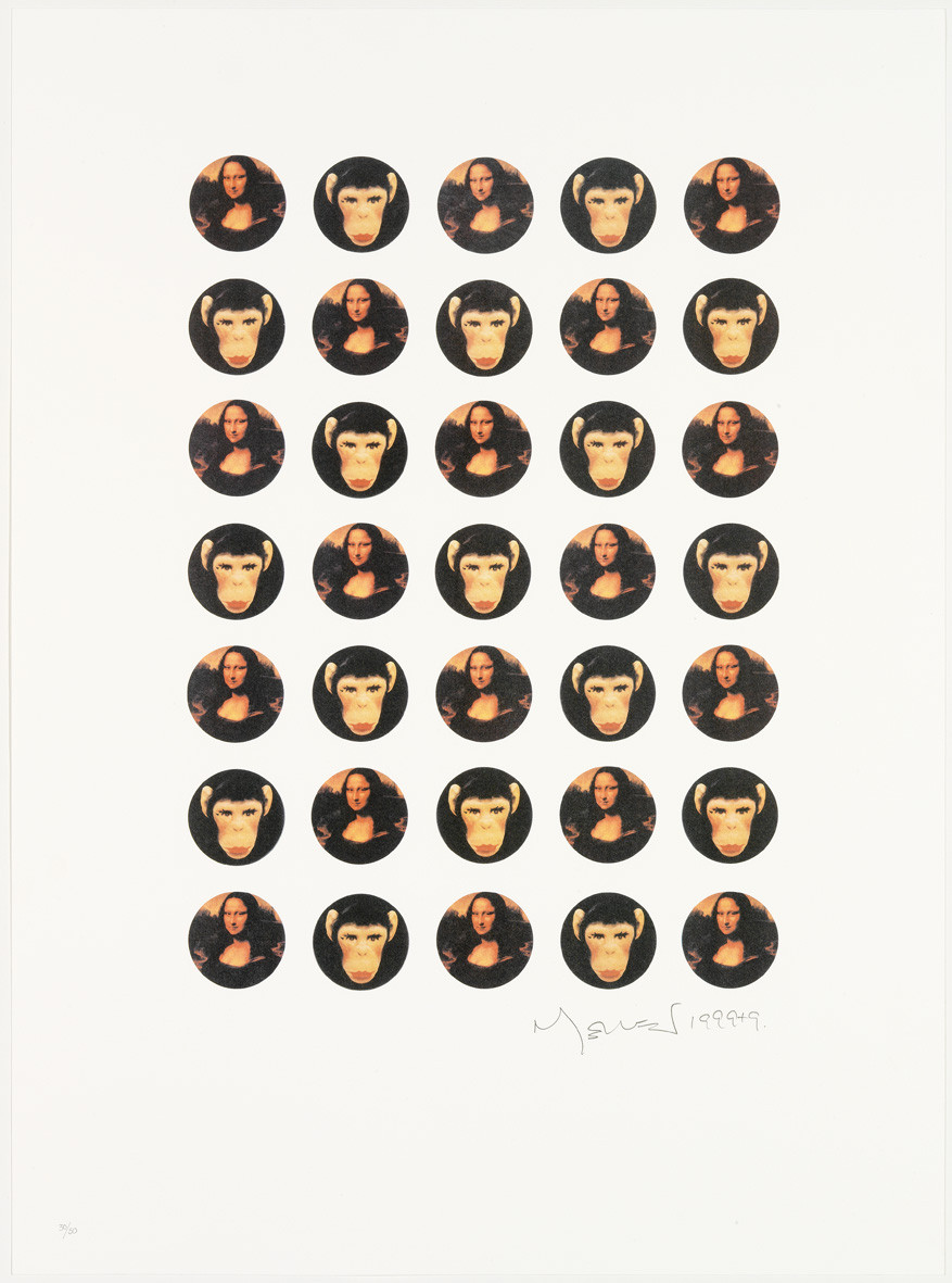 Nelson Leirner – Mona Mona, 2008 – Lithographie