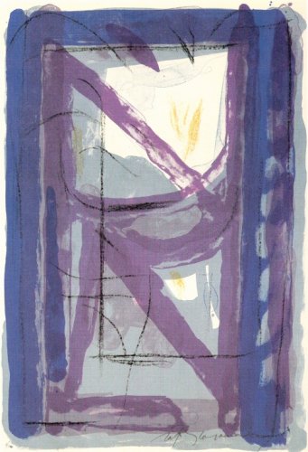 Albert Ràfols-Casamada – Portfolio 12th Anniversary of Galeria Joan Prats, 1988 – Litografía