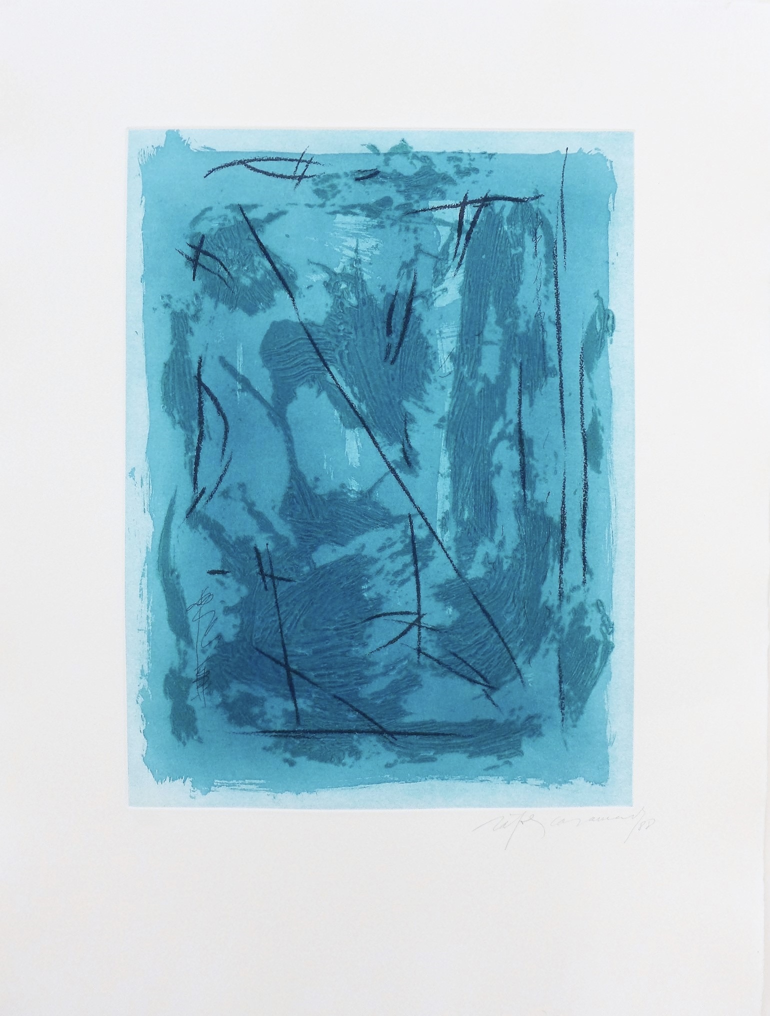 Albert Ràfols-Casamada – Circ-3, 1988 – Gravure