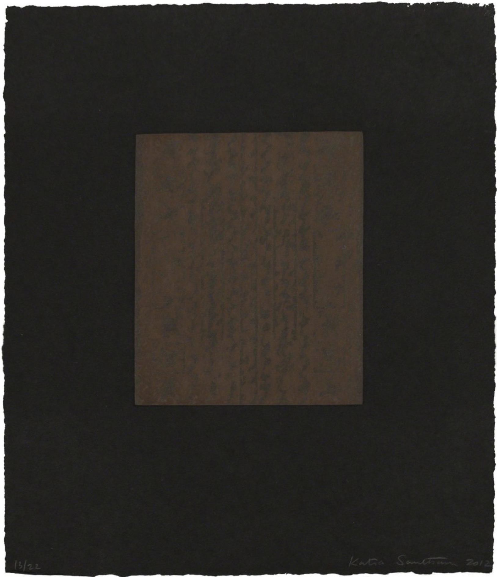 Katia Santibañez – Caminando entre las nubes, 2013 – Mischtechnik
