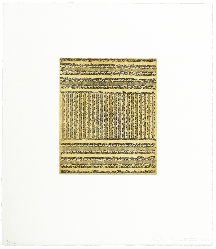 Katia Santibañez – Volver a las islas, 2013 – Radierung