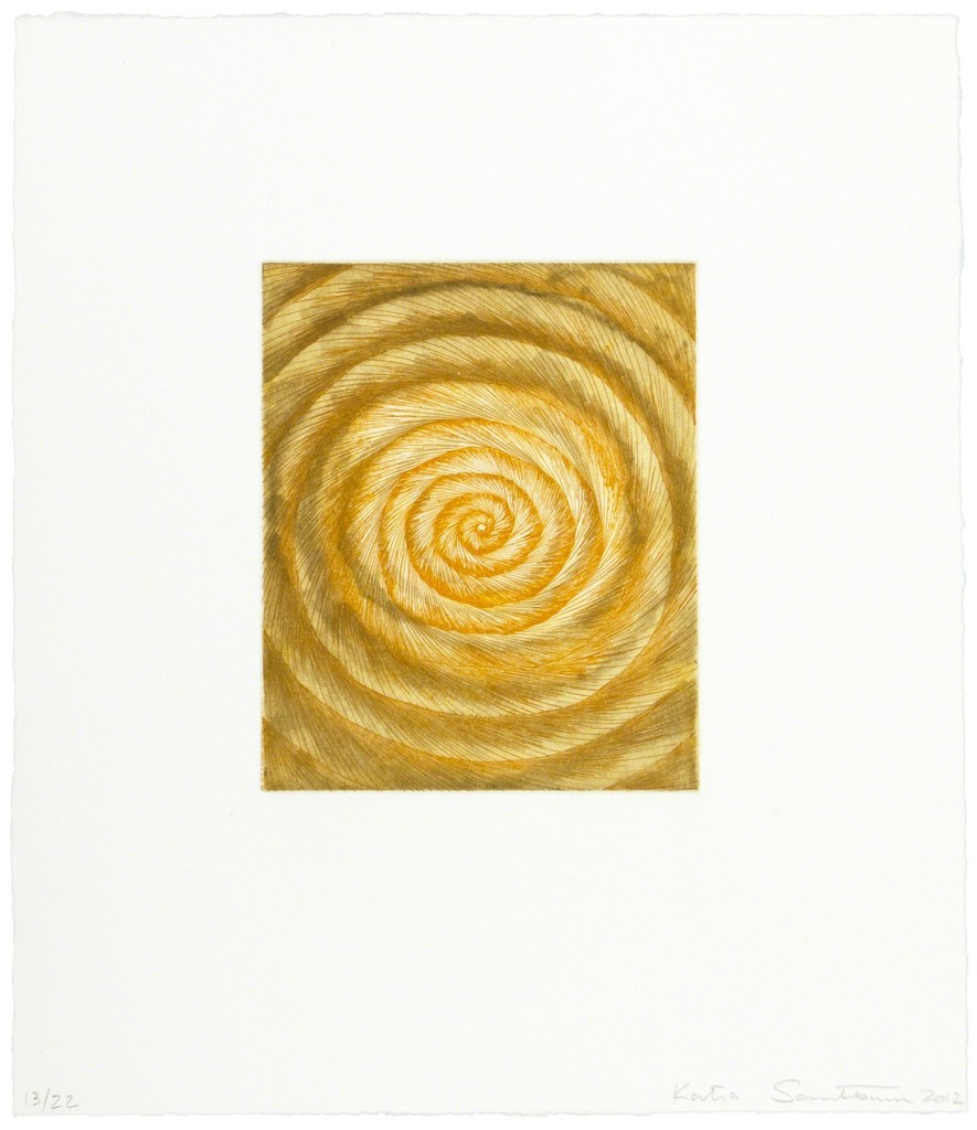 Katia Santibañez – La espiral caprichosa, 2013 – Radierung und Aquatinta