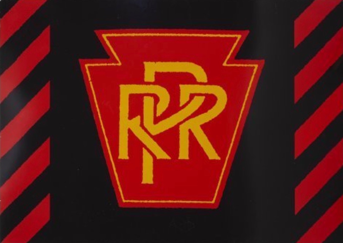 Robert Cottingham – PRR Railroad, 1987 – Técnica mixta