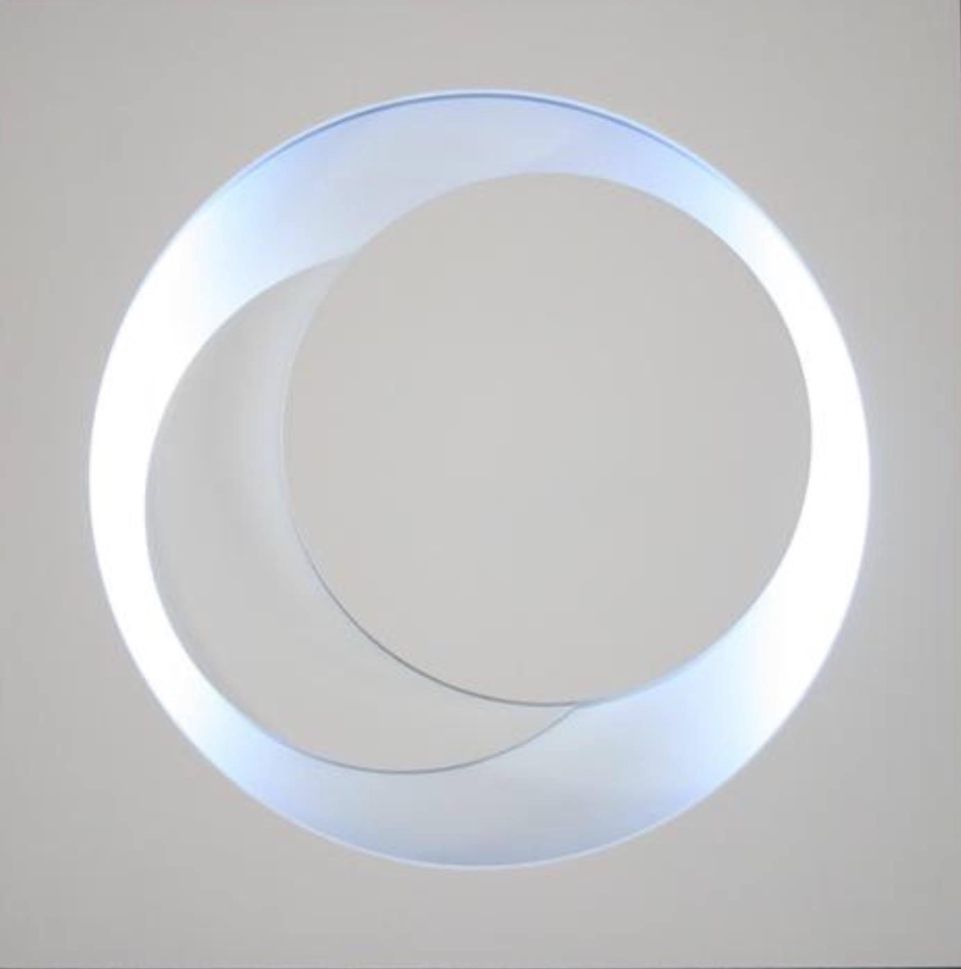 Geneviève Claisse – Cercles Blancs, 1968/2014 – Mixed média