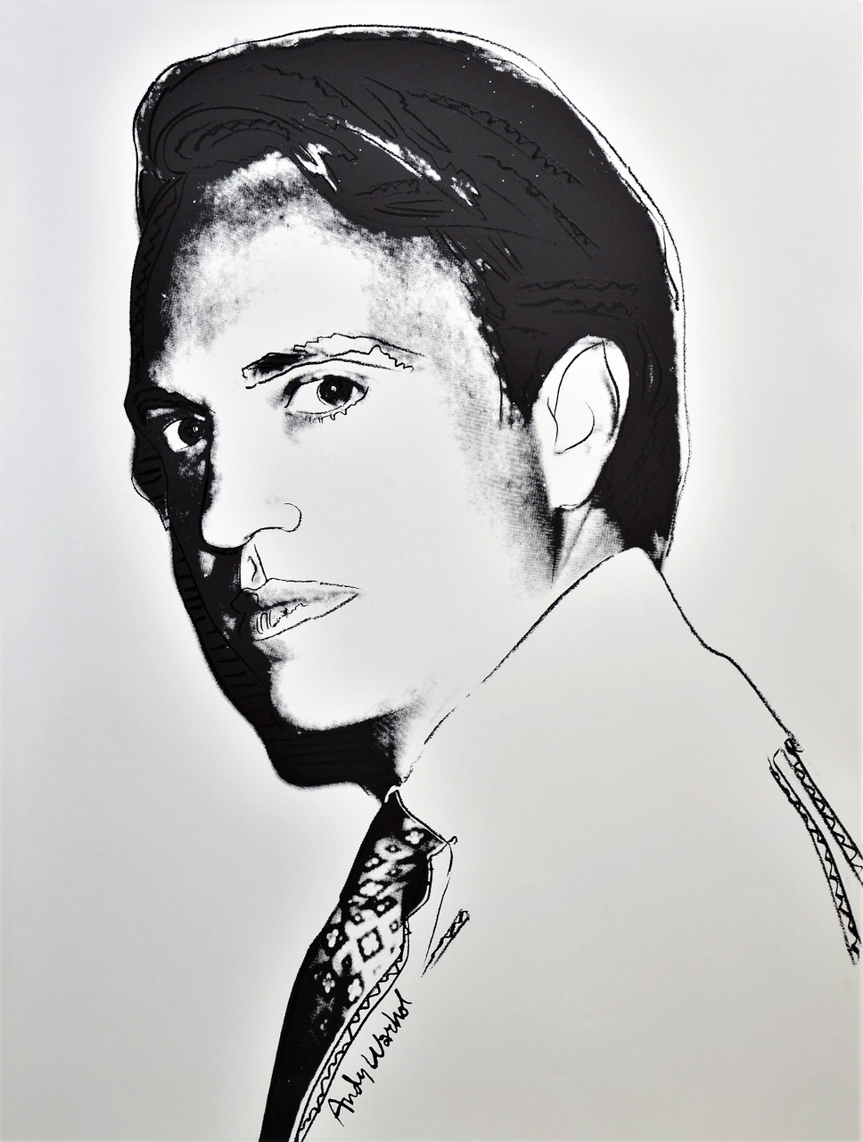 Andy Warhol – Carter Burden, 1977 – Silkscreen