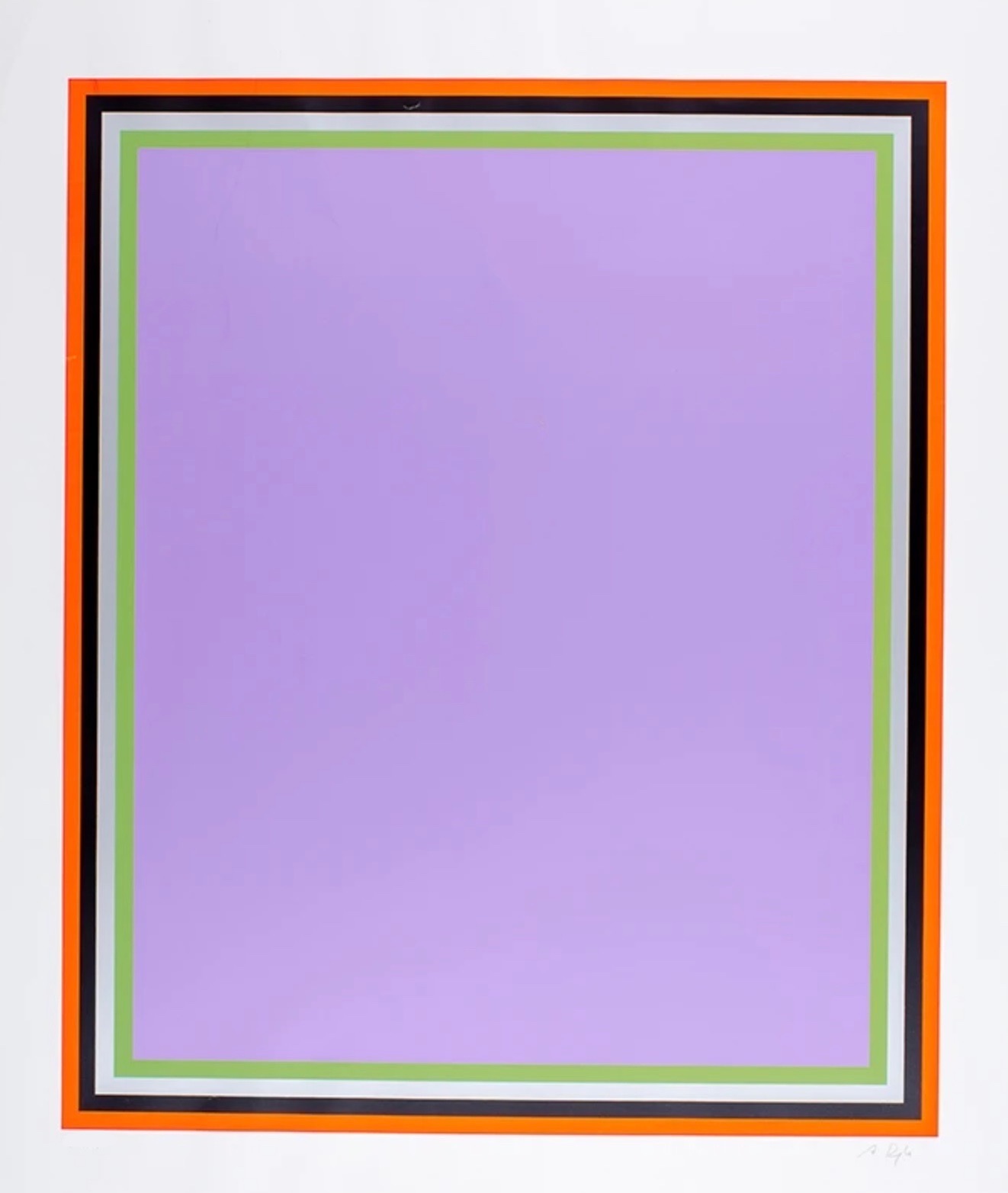 Anselm Reyle – Ohne Titel II, 2005 – Serigrafie