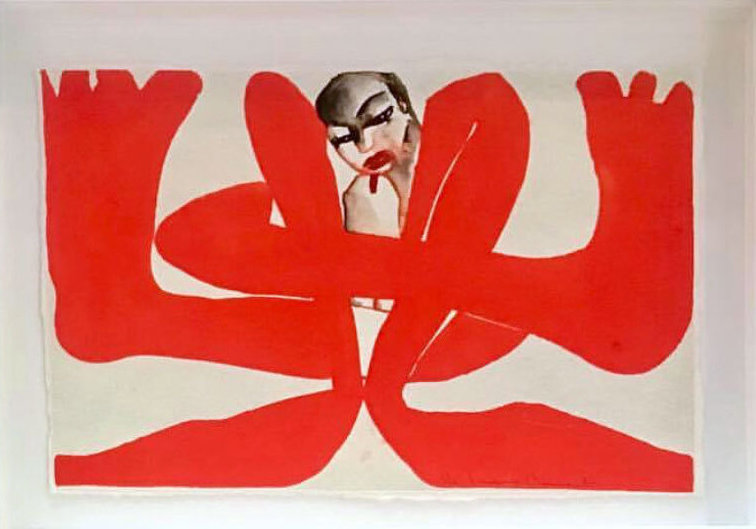 Francesco Clemente – Untitled Self Portrait, 1993 – Imprimante a jet