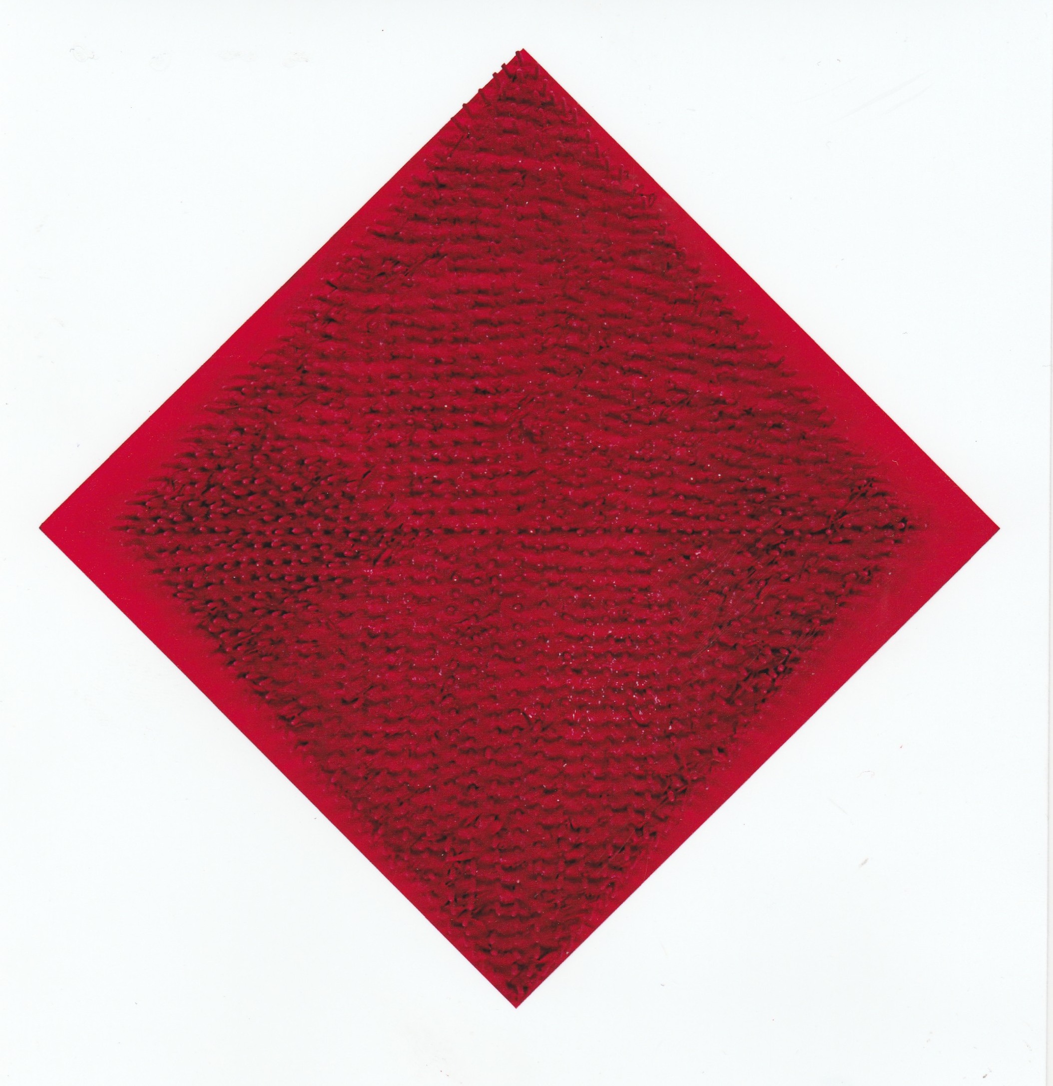 Bernard Aubertin – Clou - with pattern, 1966 – Mixed Media