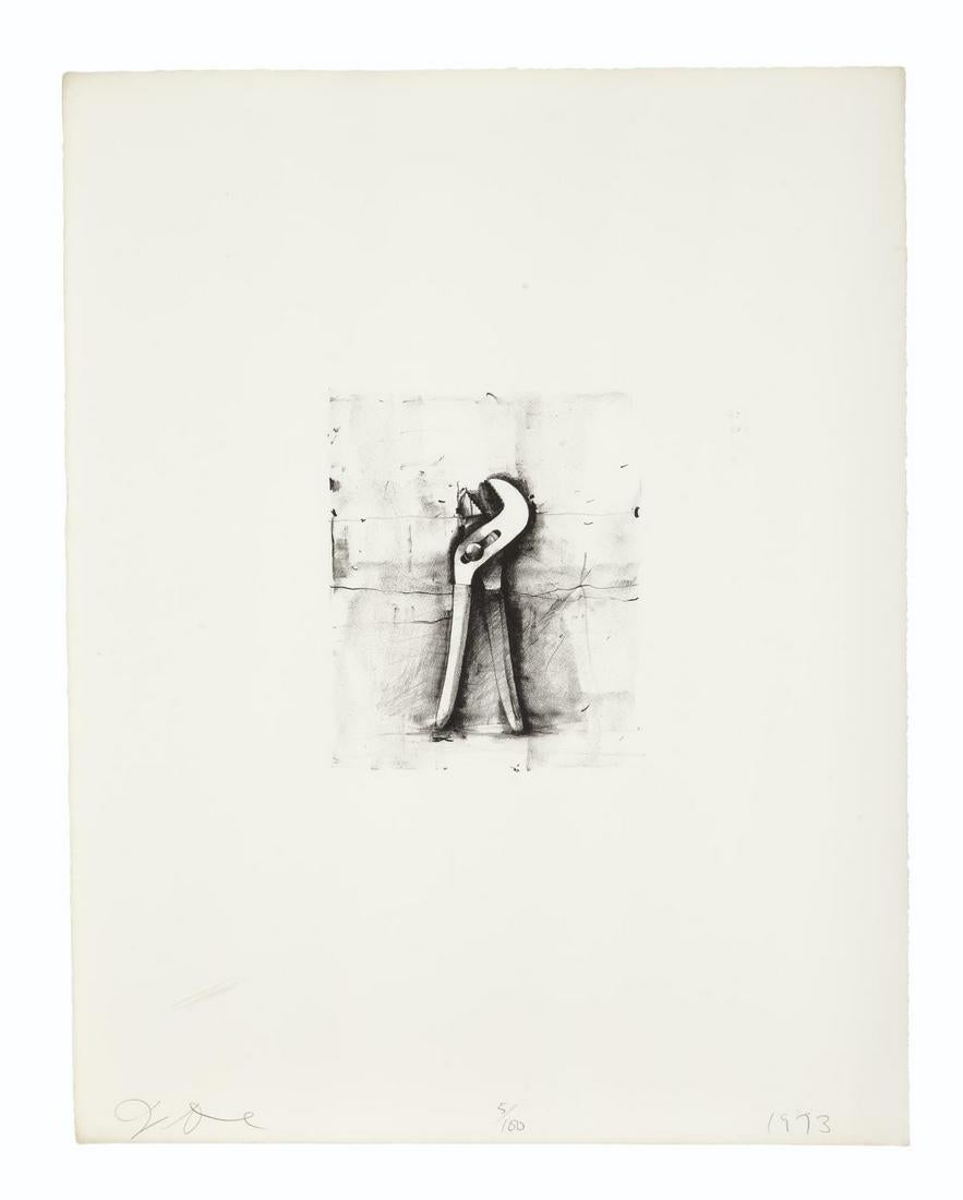 Jim Dine – Adjustable Wrench, 1973 – Lithograph