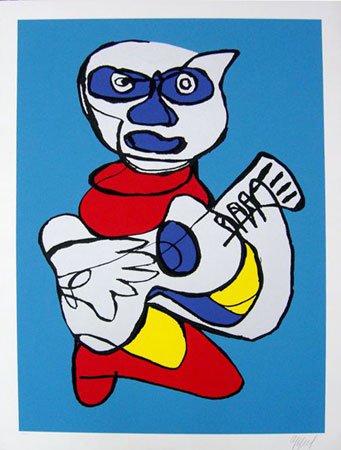 Karel Appel – Obra gráfica, 1974 – Serigrafía