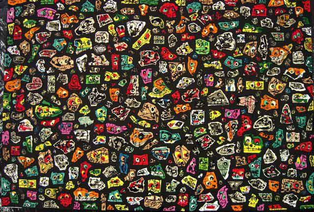 Antonio Saura – Rompecabezas, 1984 – Mischtechnik