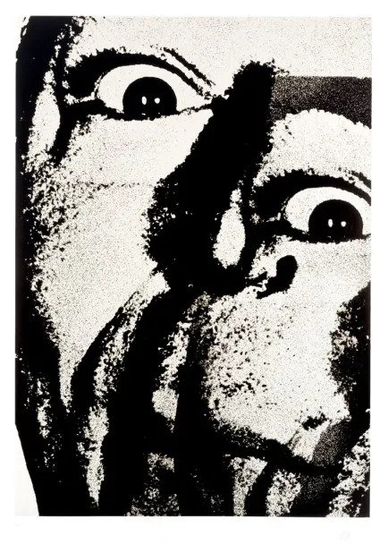 Antonio Saura – 7, Moi, Planche 7, 1976 – Serigraph