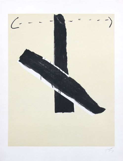 Antoni Tapies – Antes De La Carta, 1967 – Lithographie