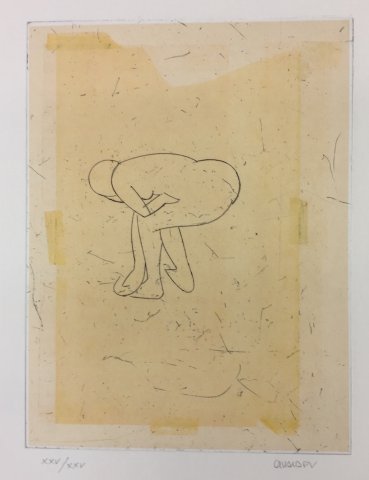 Manolo Valdés – Desnudo VI, 2002 – Ets