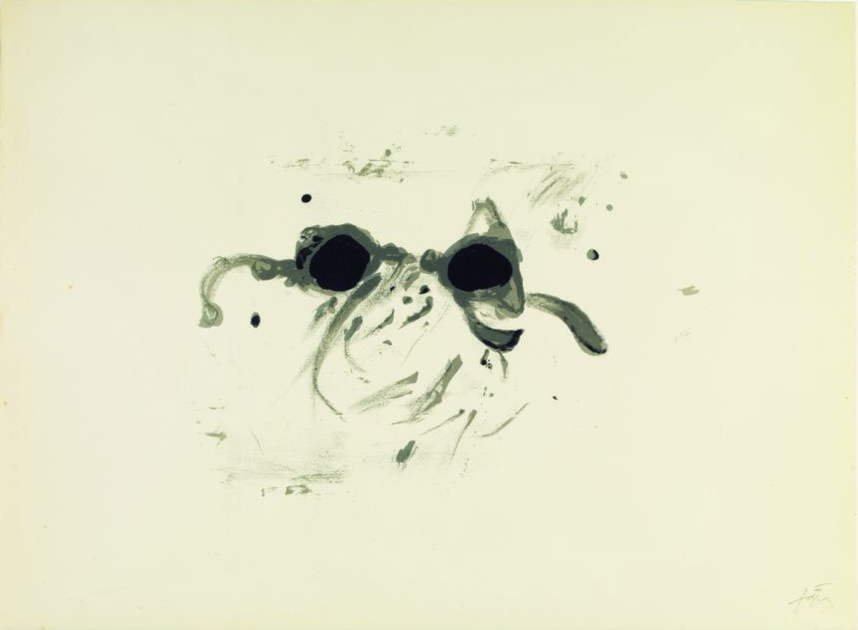 Antoni Tapies – Fregoli 1, 1969 – Lithographie