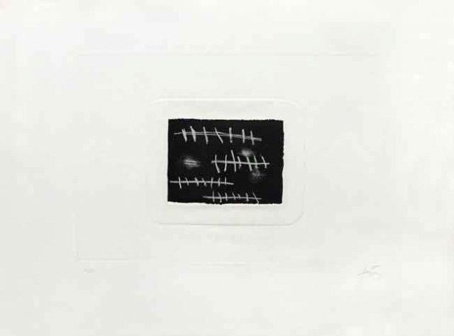 Antoni Tapies – Le Tableau, 1970 – Etching
