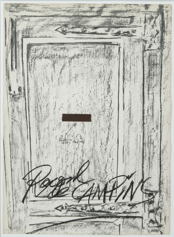 Antoni Tapies – Berliner-Suite 1, 1974 – Lithograph