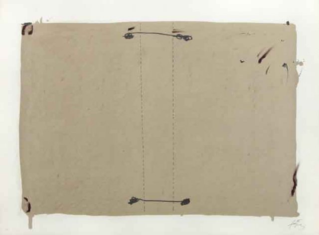 Antoni Tapies – 3. Nocturno Matinal 2, 1970 – Lithograph