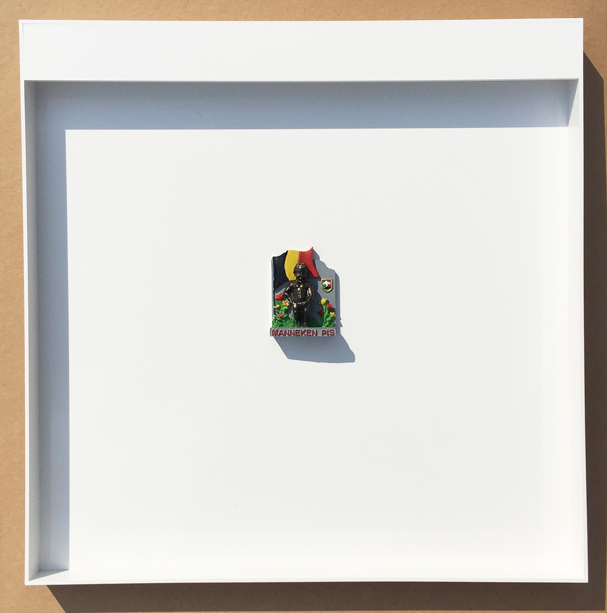 Jonathan Monk – Backside Brussels IV, 2016 – Acrylic sculpture