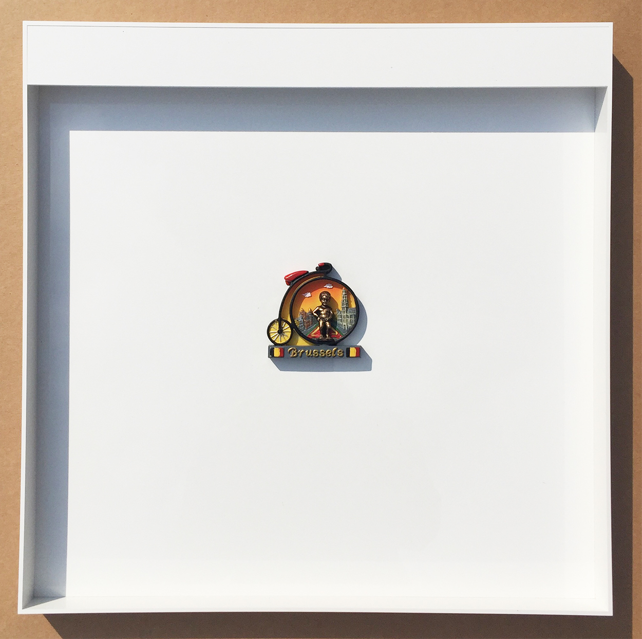 Jonathan Monk – Backside Brussels III, 2016 – Acrylic sculpture