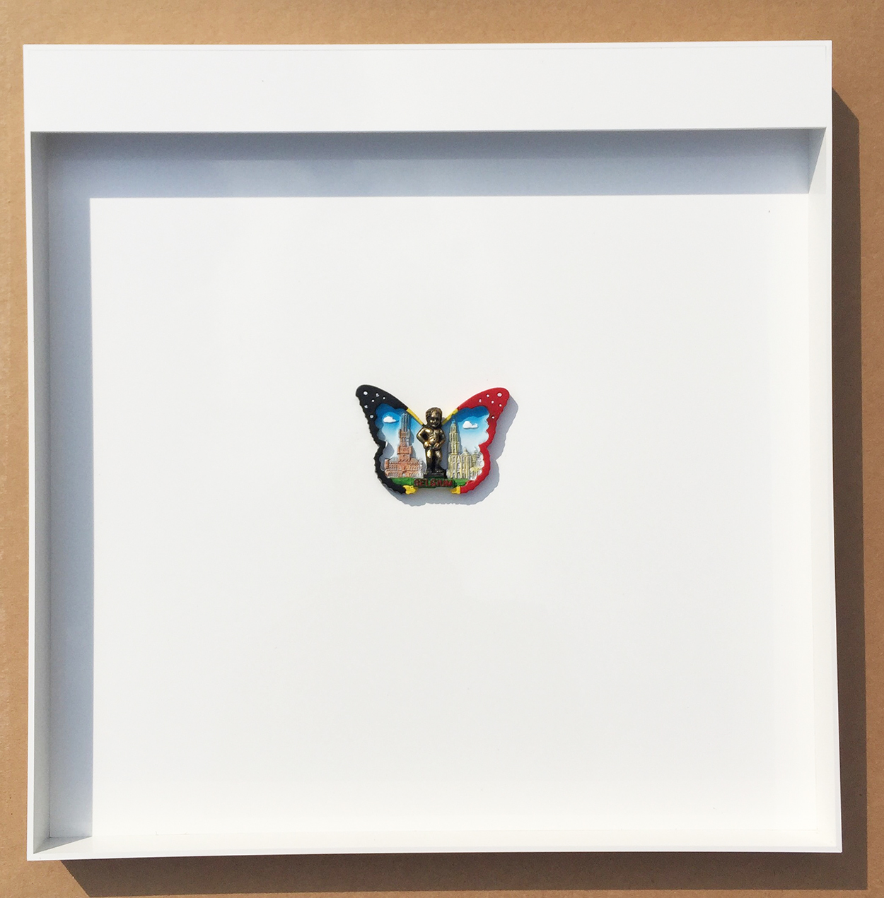 Jonathan Monk – Backside Brussels I, 2016 – Acrylic sculpture