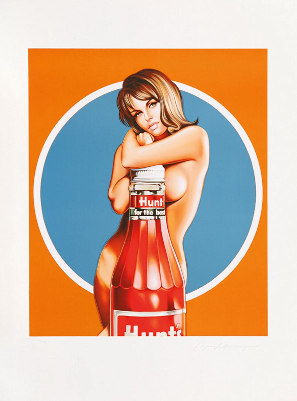 Mel Ramos – Hunt for the Best, 2013 – Lithograph