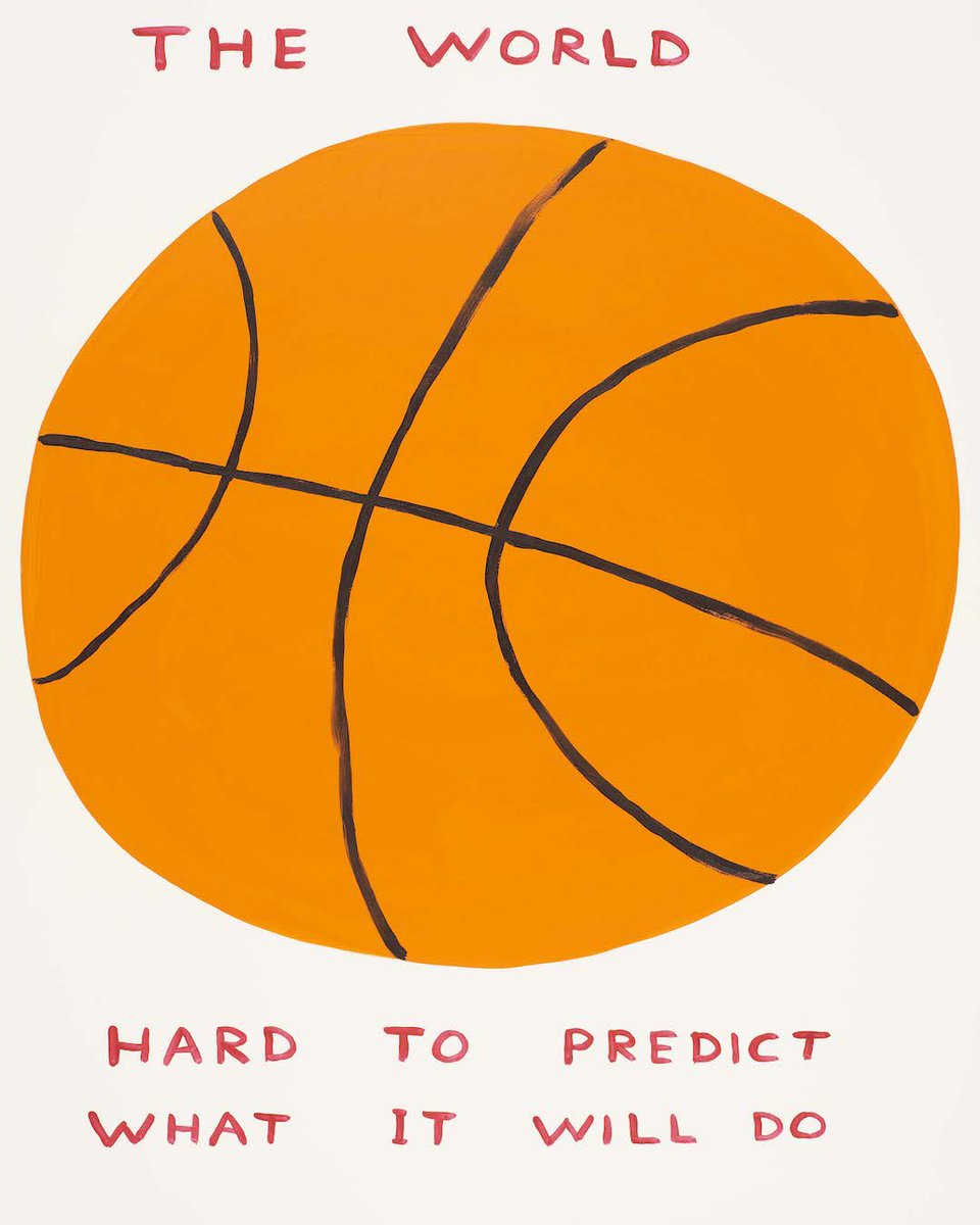 David Shrigley – The World, 2020 – Screen-print